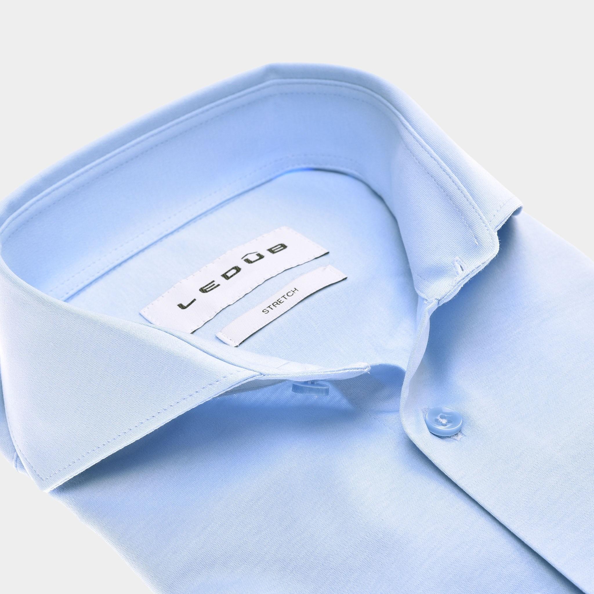 Ledub Overhemd extra lange mouw Blauw  0142967/125-000-000