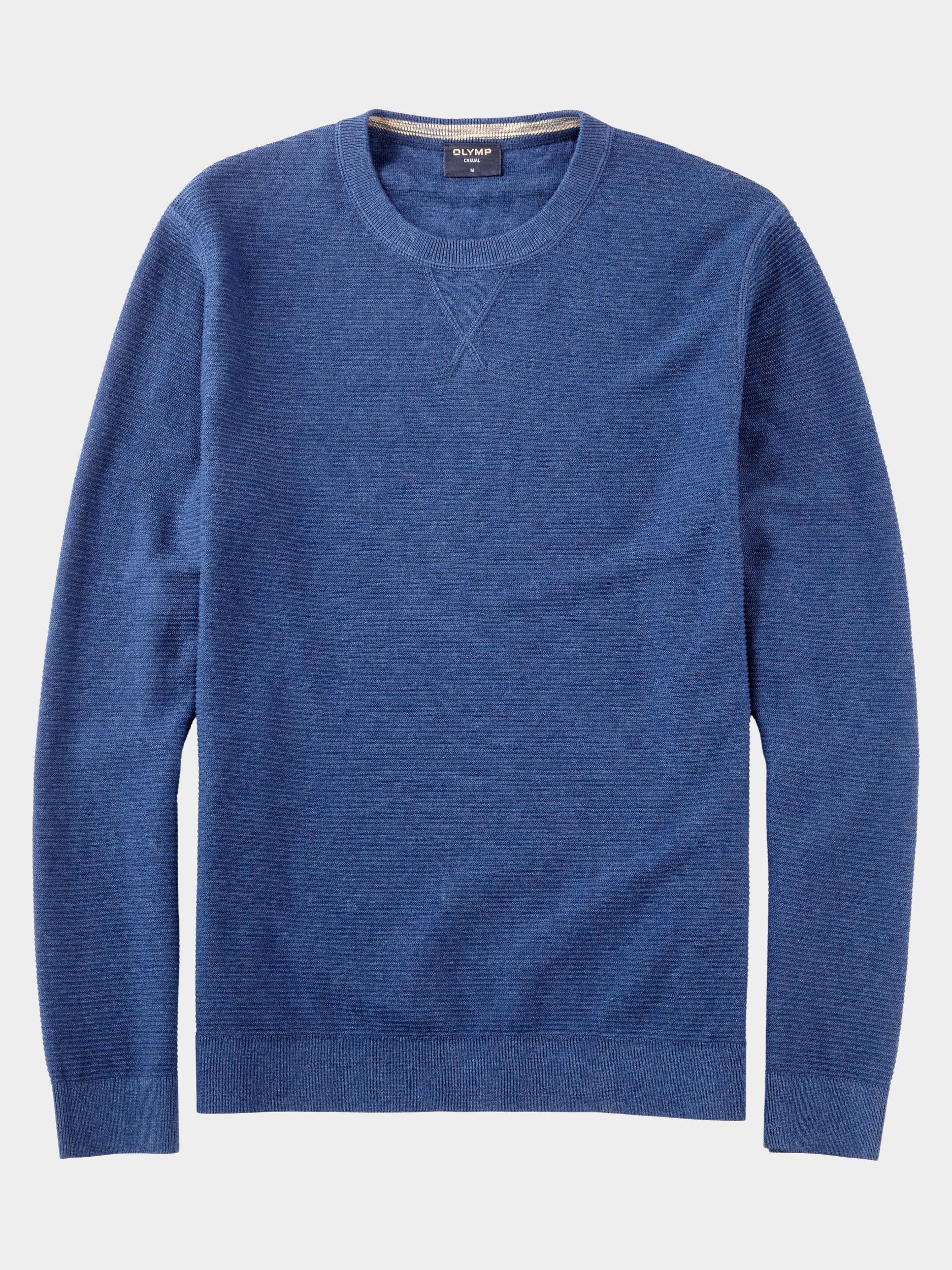 Olymp Pullover Blauw 5301/85 Pullover 530185/15