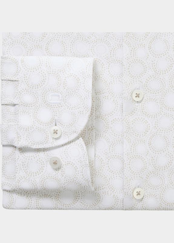 Olymp Business hemd lange mouw Beige 209014-Hemden 209014/22