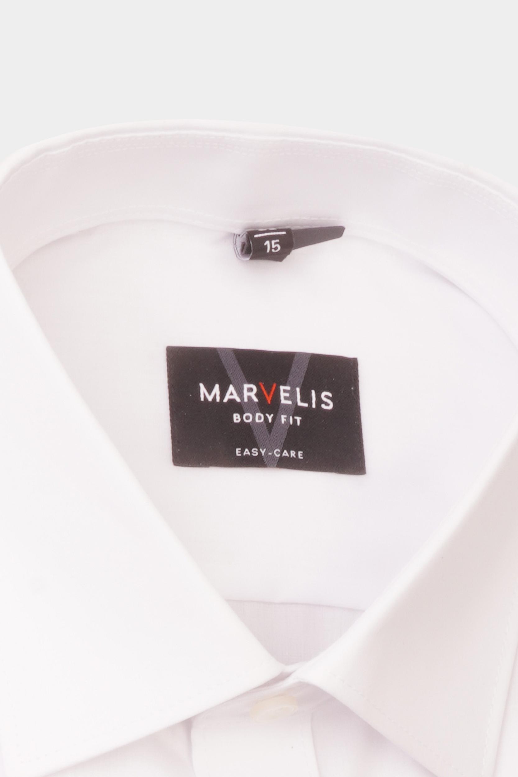 Marvelis Business hemd lange mouw Wit  679964/00