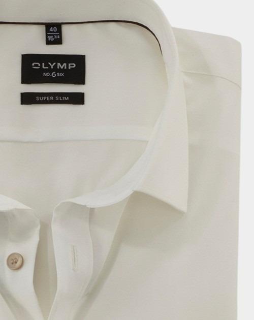 Olymp Business hemd lange mouw Beige No. Six 250654/20