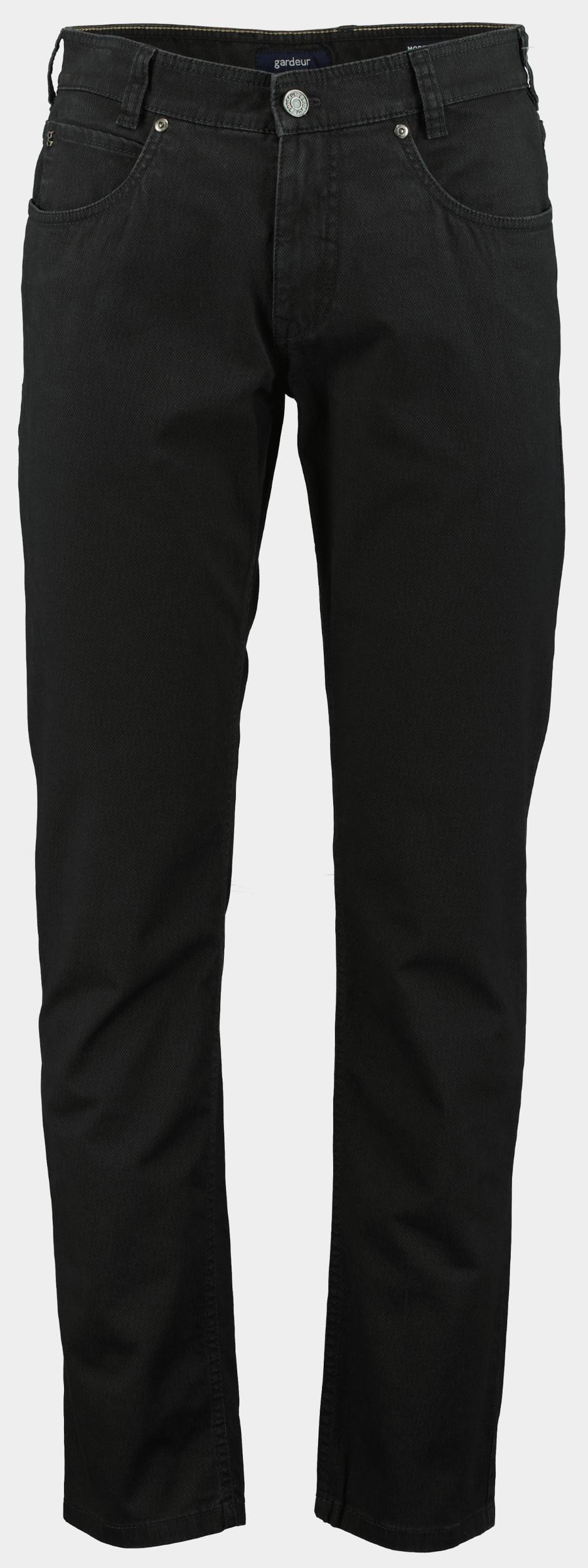 Gardeur Katoenen 5-Pocket Zwart Hose 5-Pocket Modern Fit BILL-3 440961/1097