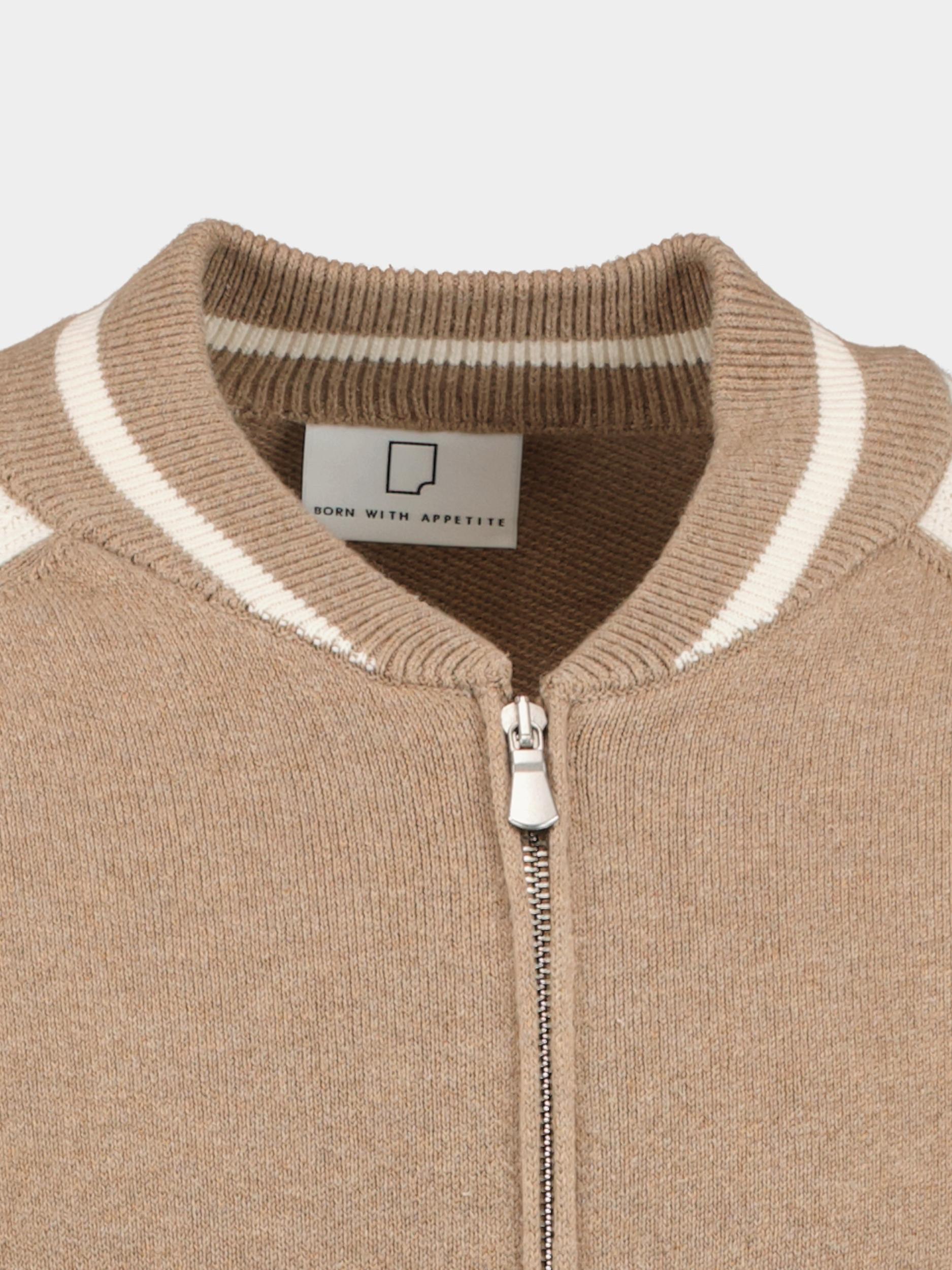 Born With Appetite Vest Beige Max Bomber 2 Color 23305MA17/820 sand