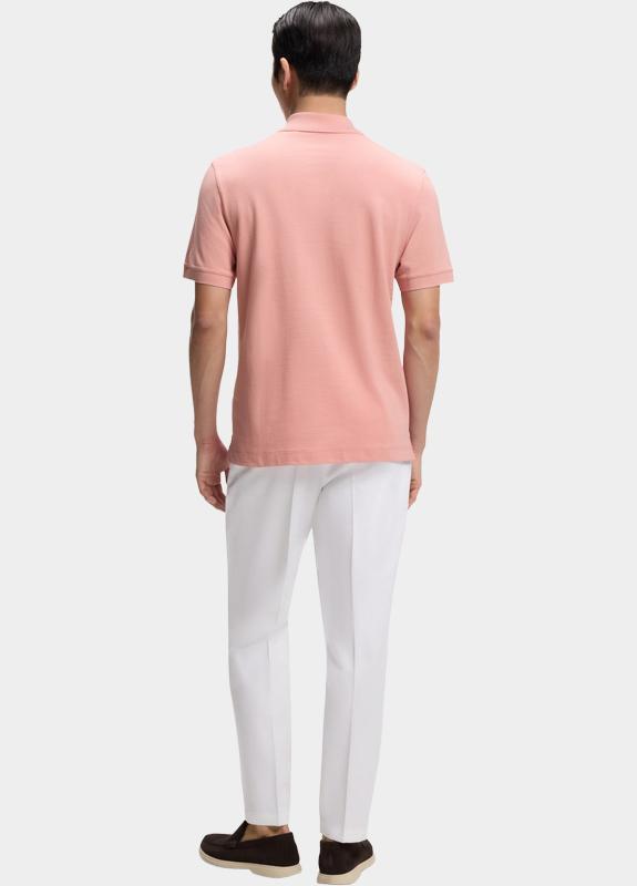 BOSS Black Polo korte mouw Roze Pallas 10278258 01 50553564/686