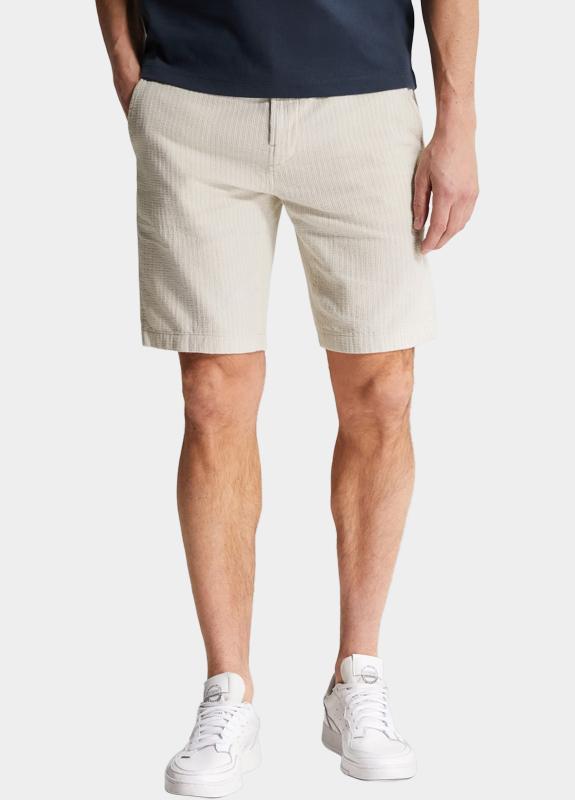 Cast Iron Korte Broek heren Beige CHINO SHORTS STRUCTURE CSH2605650/7014