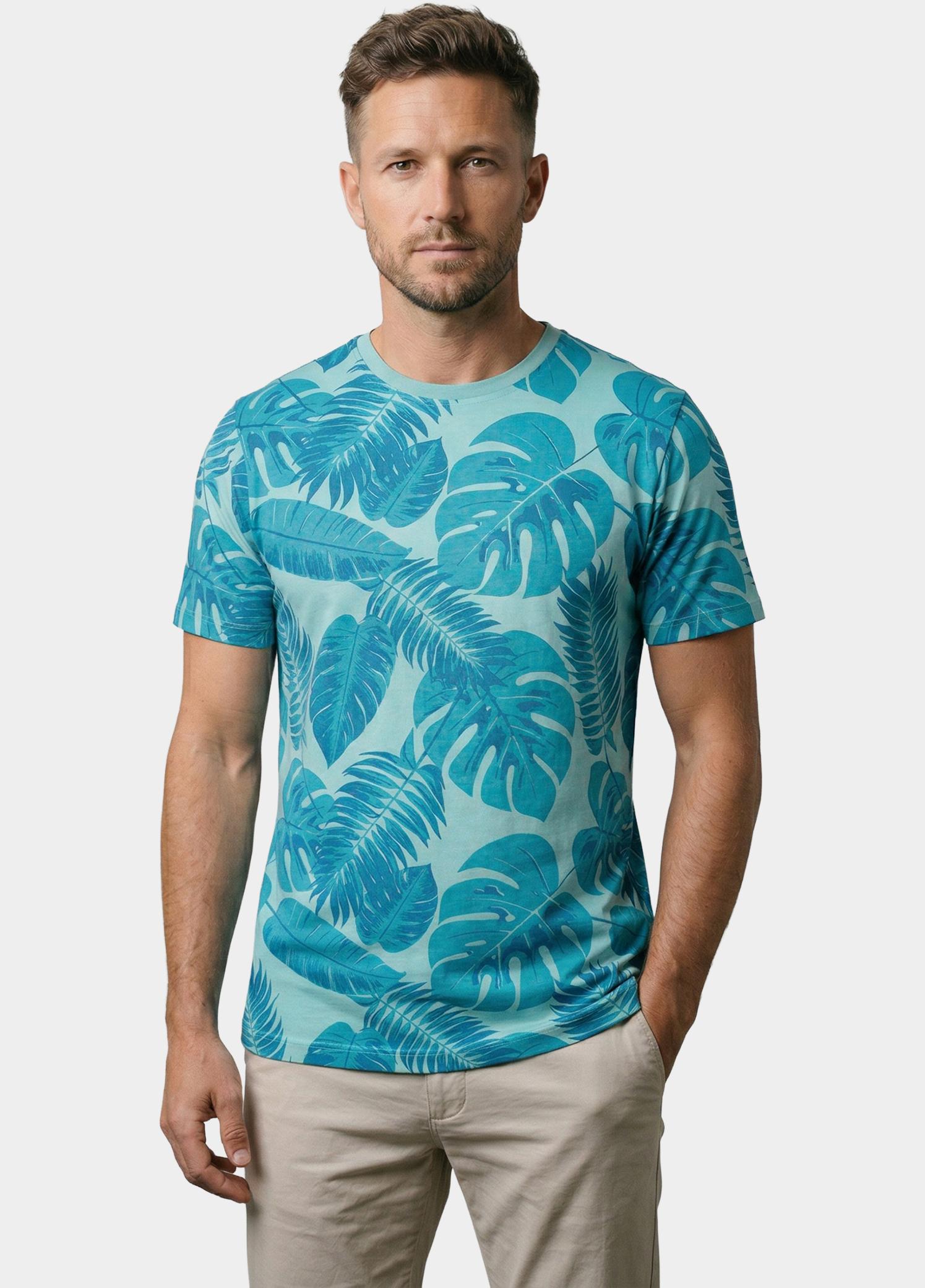 Cars Jeans T-shirt heren Groen Ezra 43652/34
