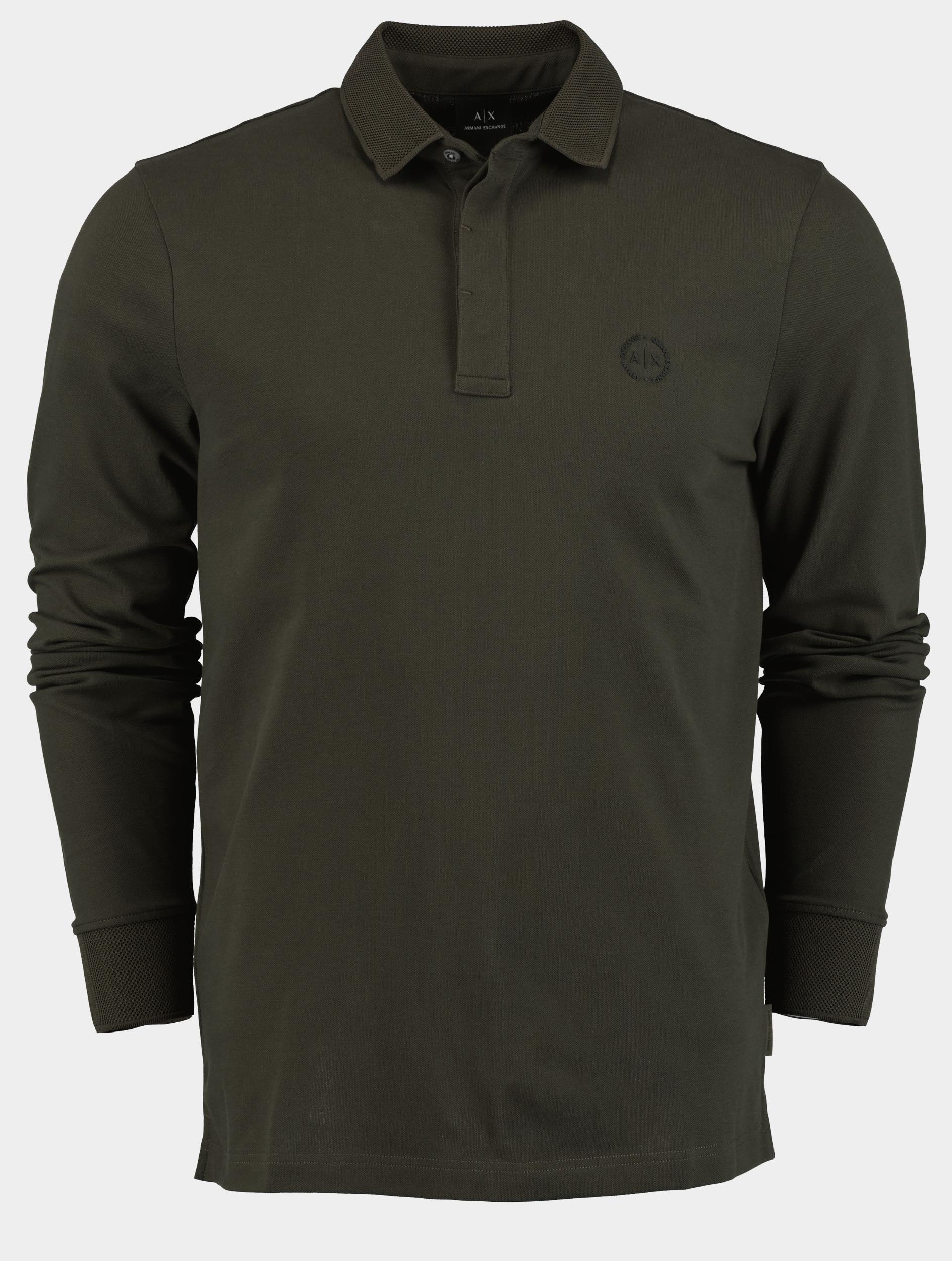 Armani polo lange mouw hotsell
