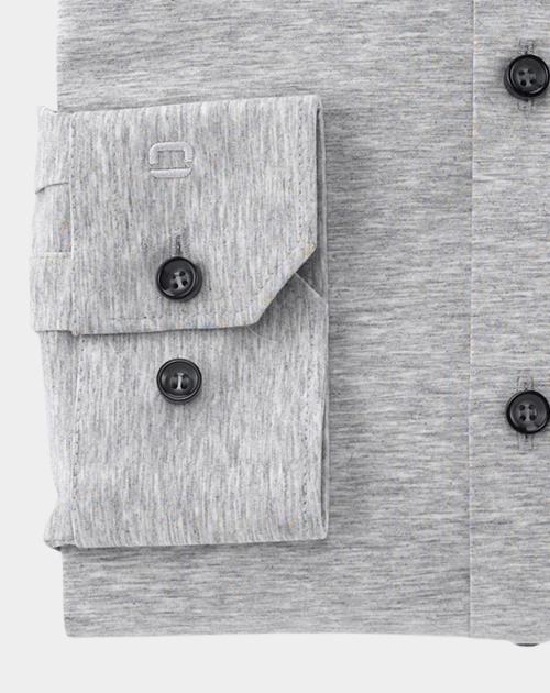 Olymp Business hemd lange mouw Grijs 2503/74 Hemden 250374/63
