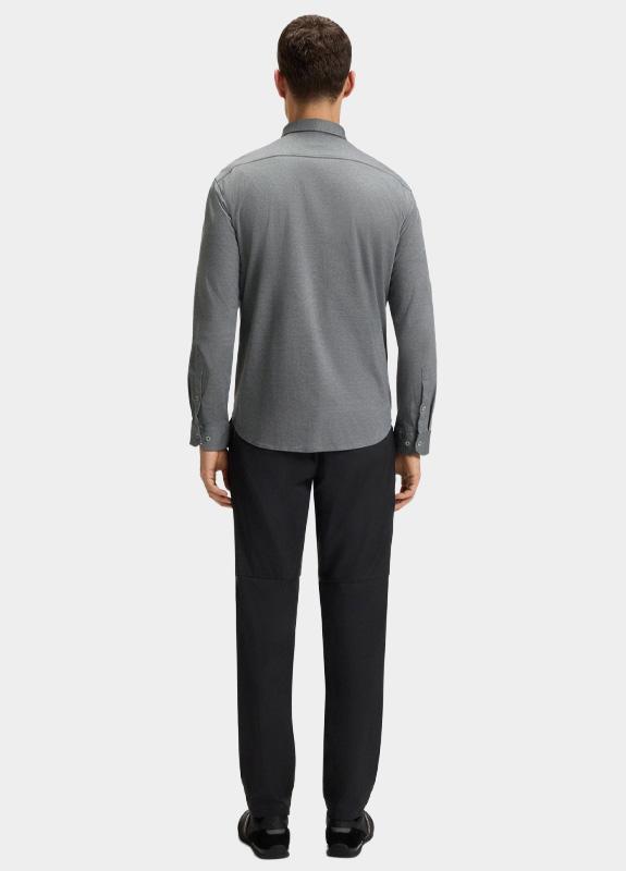 BOSS Green Casual hemd lange mouw Blauw Biado_R_IN 10233753 01 50540988/411