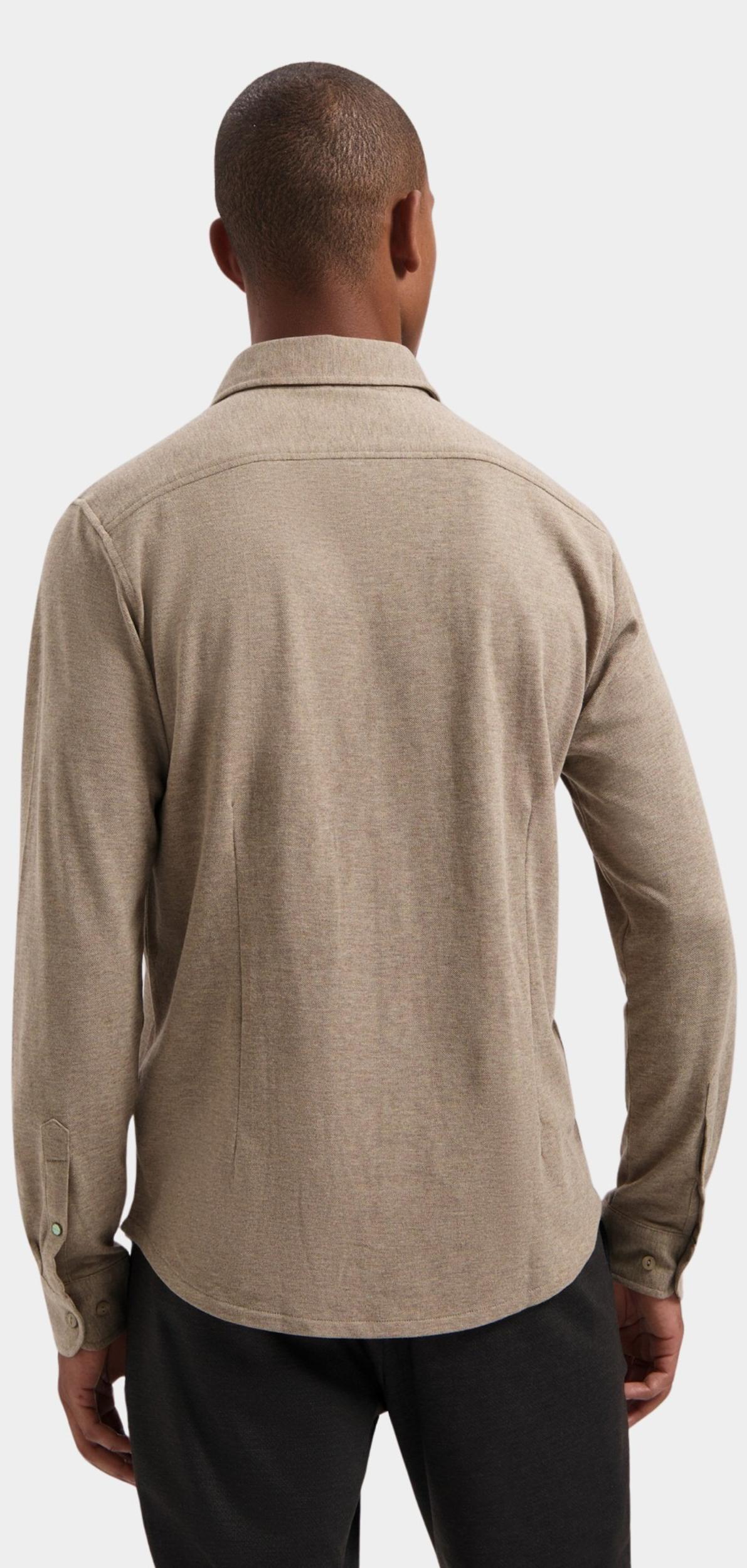Dstrezzed Casual hemd lange mouw Beige Kirk Shirt 303714-AW24/270