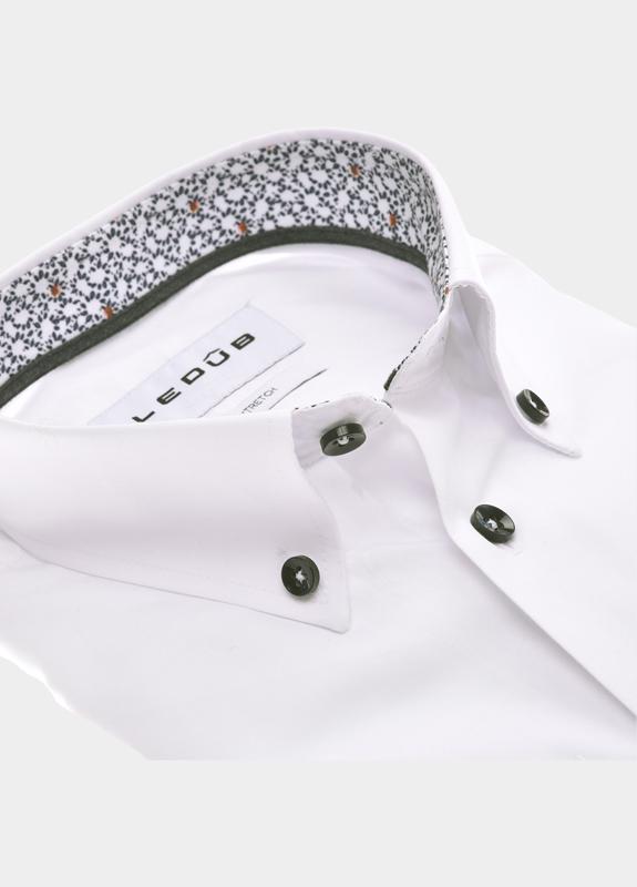 Ledub Business hemd lange mouw Wit  0701975/910-914-180