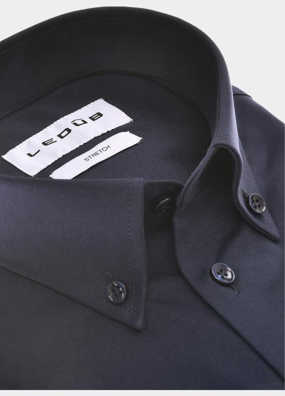 Ledub Business hemd lange mouw Blauw  0702127/180-000-000