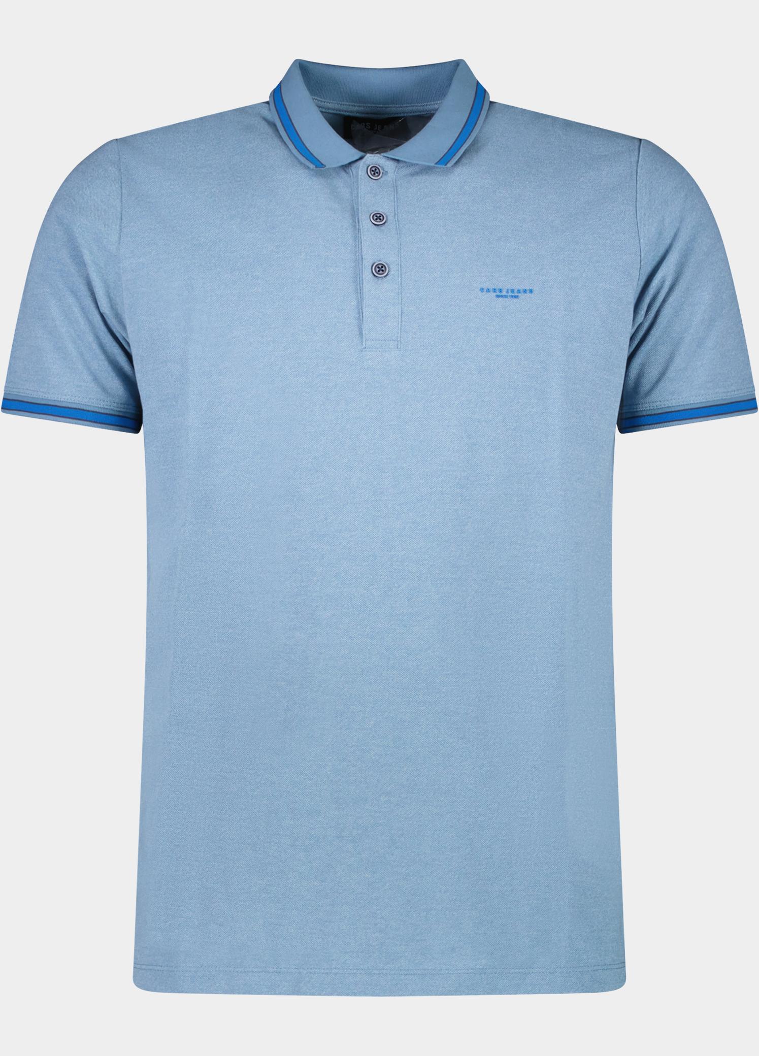 Cars Jeans Polo heren Blauw Povi 45416/71