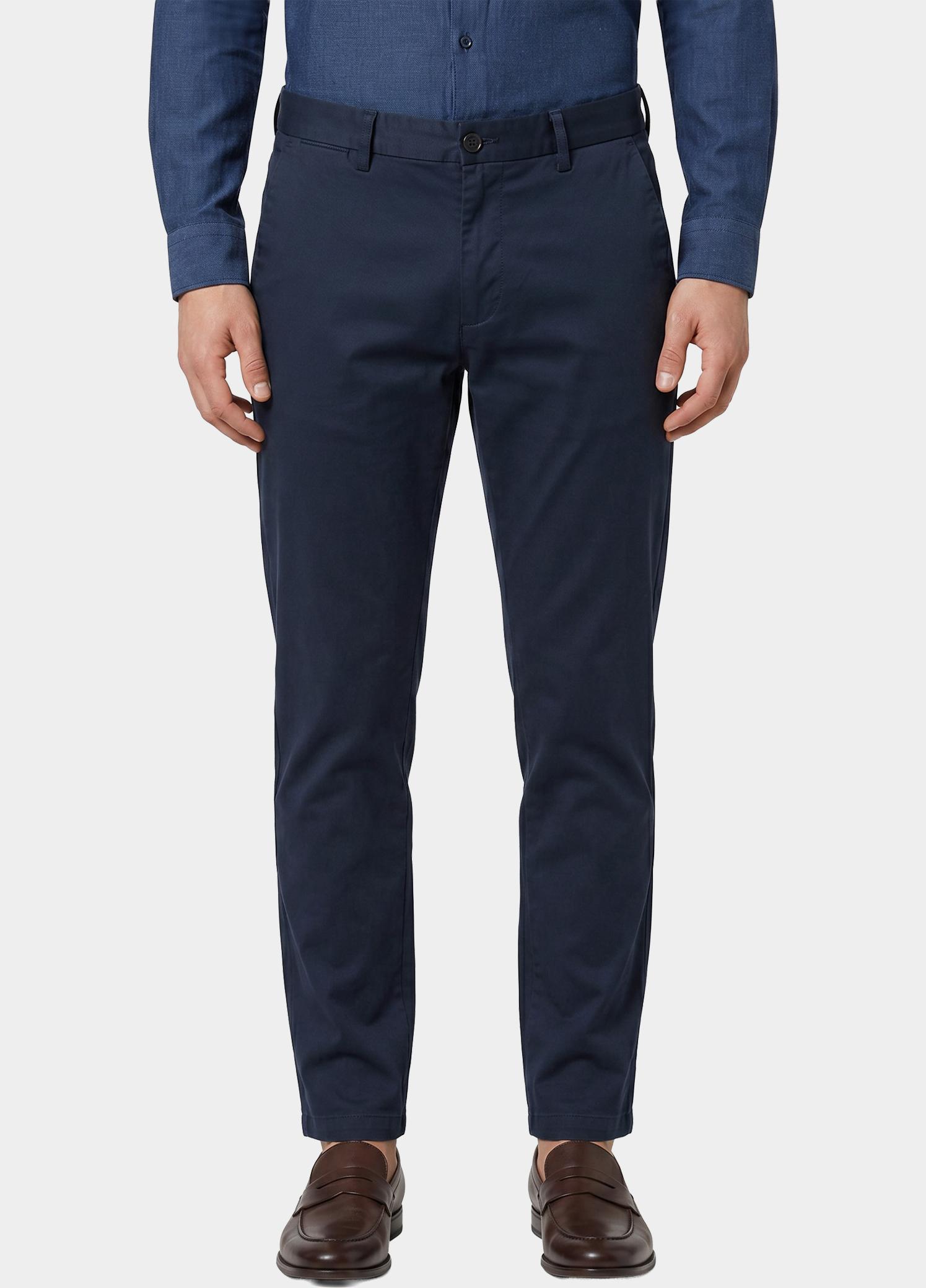 BOSS Black Chino Blauw P-Kaiton1 10276771 01 50557323/404