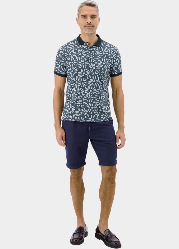 Lerros Polo korte mouw Blauw  2643240/485