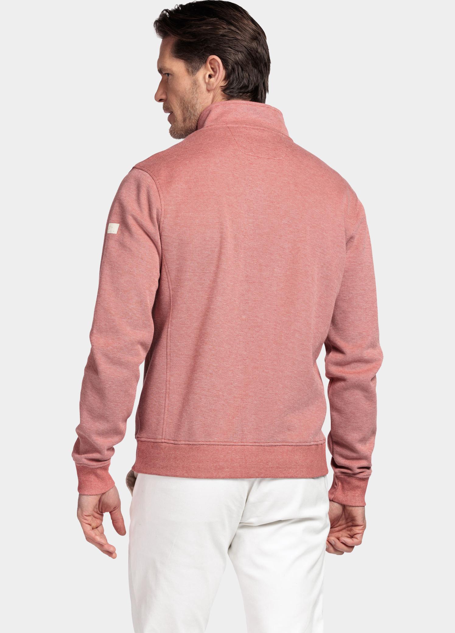 Baileys sweatvest heren Oranje Sweat Cardigan Zip  2-tone 612246/34