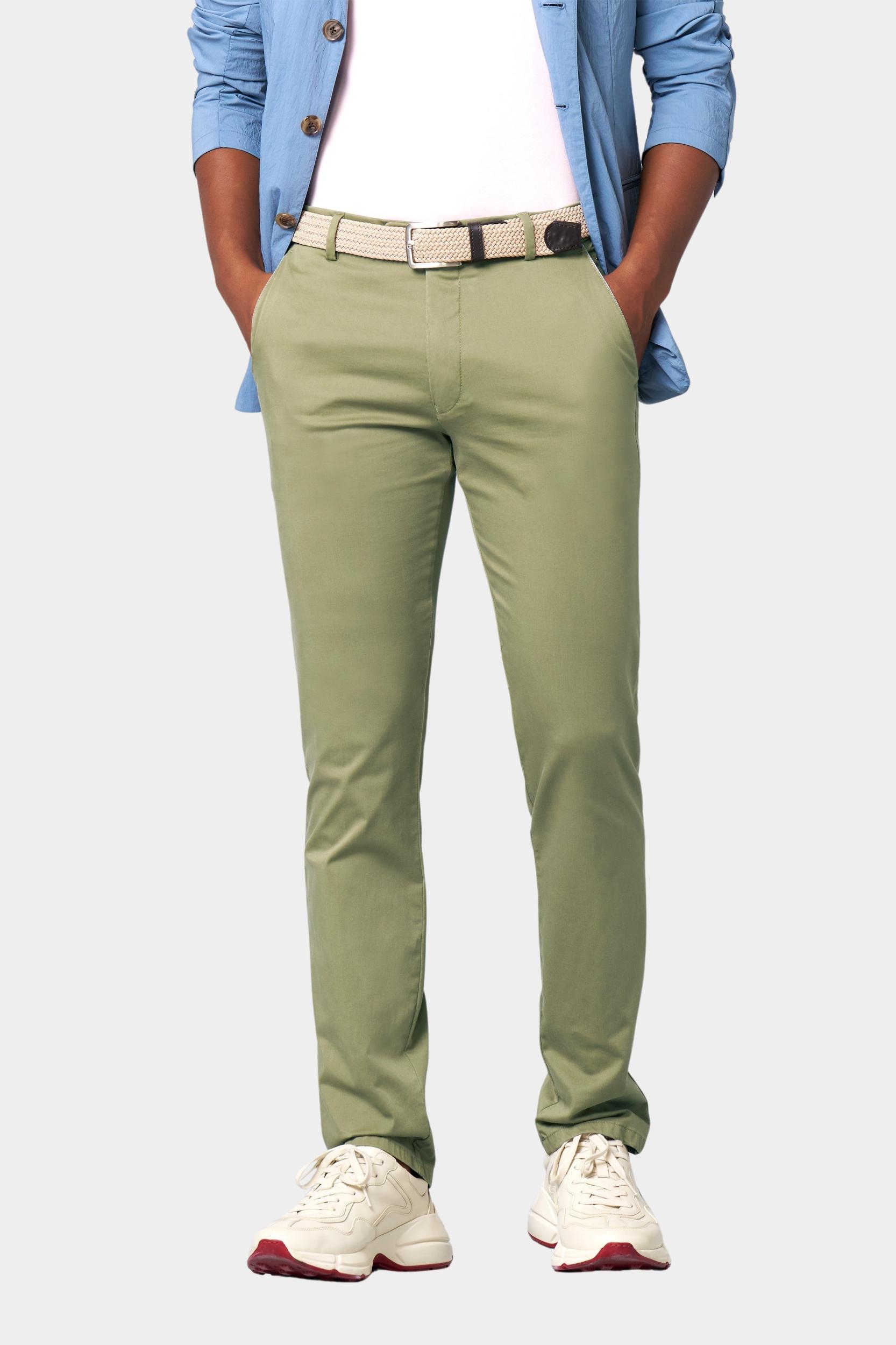Meyer Chino Groen NEW YORK Art.1-8130 1241813000/25