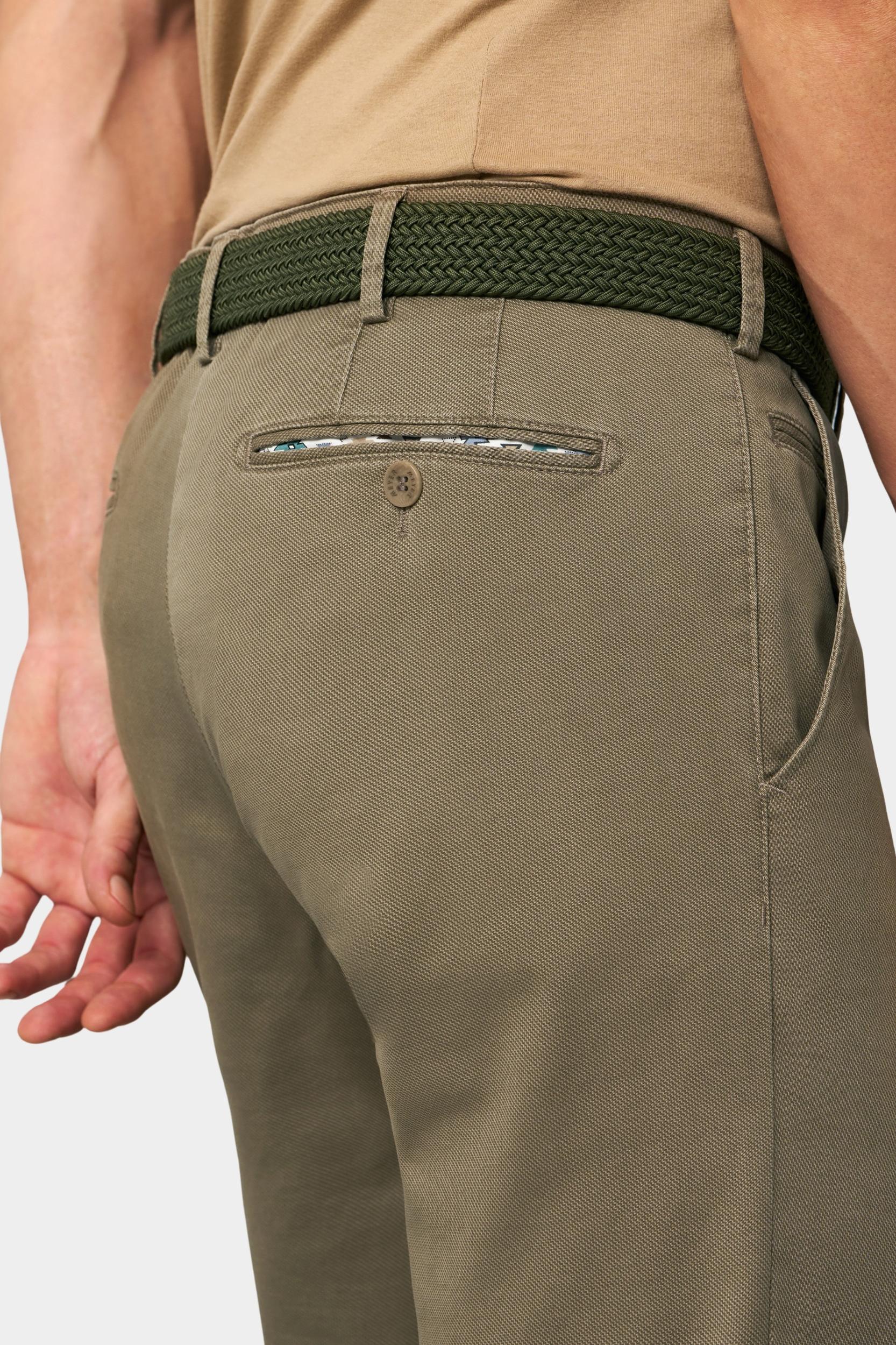Meyer Katoenen Broek Bruin BONN Art.1-5055 1021505500/43