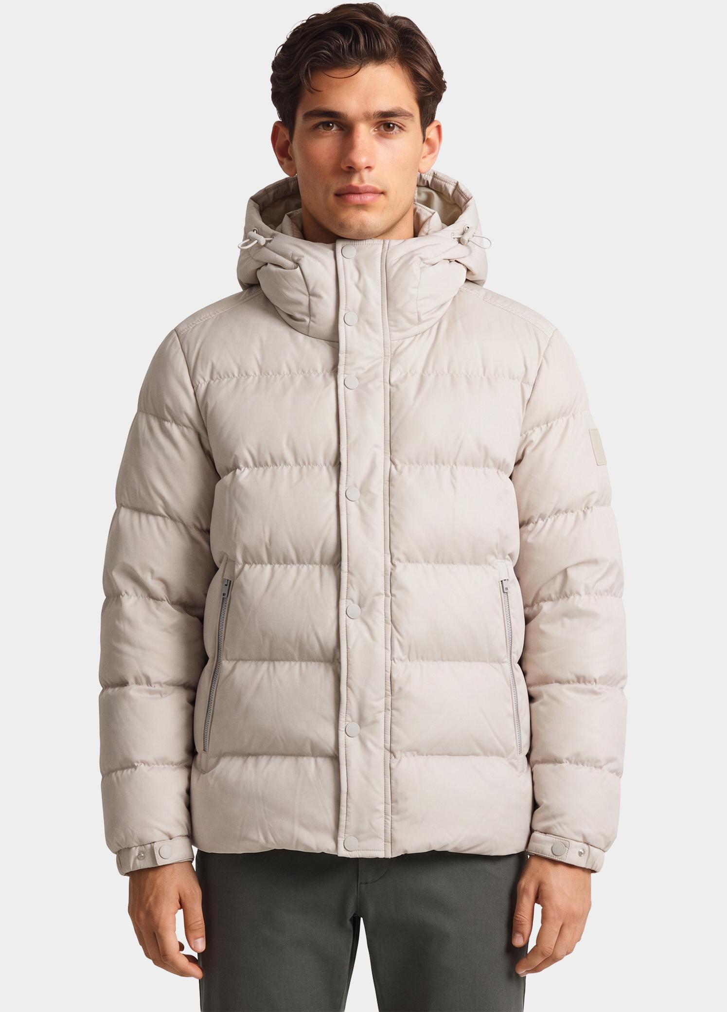 BOSS Orange Winterjas heren Beige Omaris1 10281974 01 50565779/271