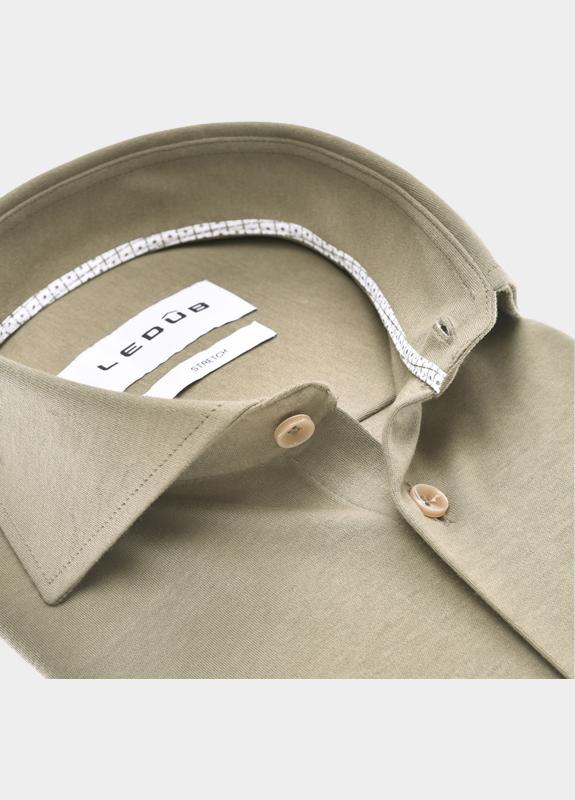 Ledub Business hemd lange mouw Groen  0702048/550-560-000