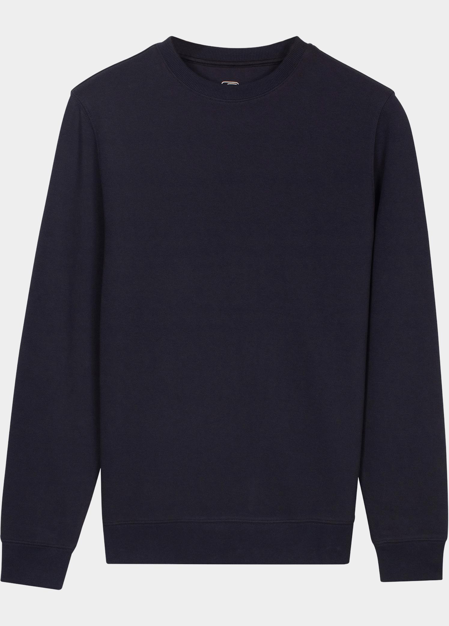 Giordano Sweater heren Blauw Amaroni Crewneck Sweat Double 613803/60