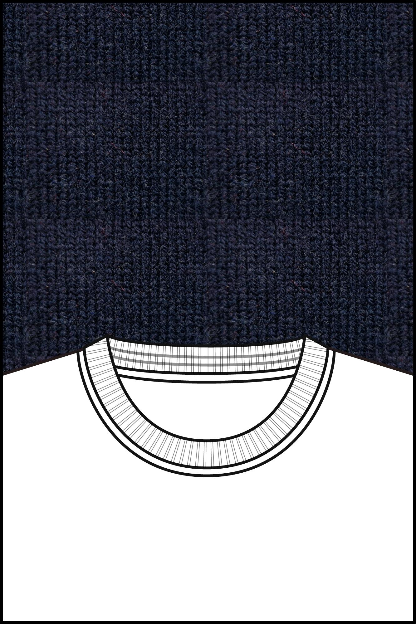 Baileys Pullover Blauw Crew Neck Pullover 10gg singl 520092/60