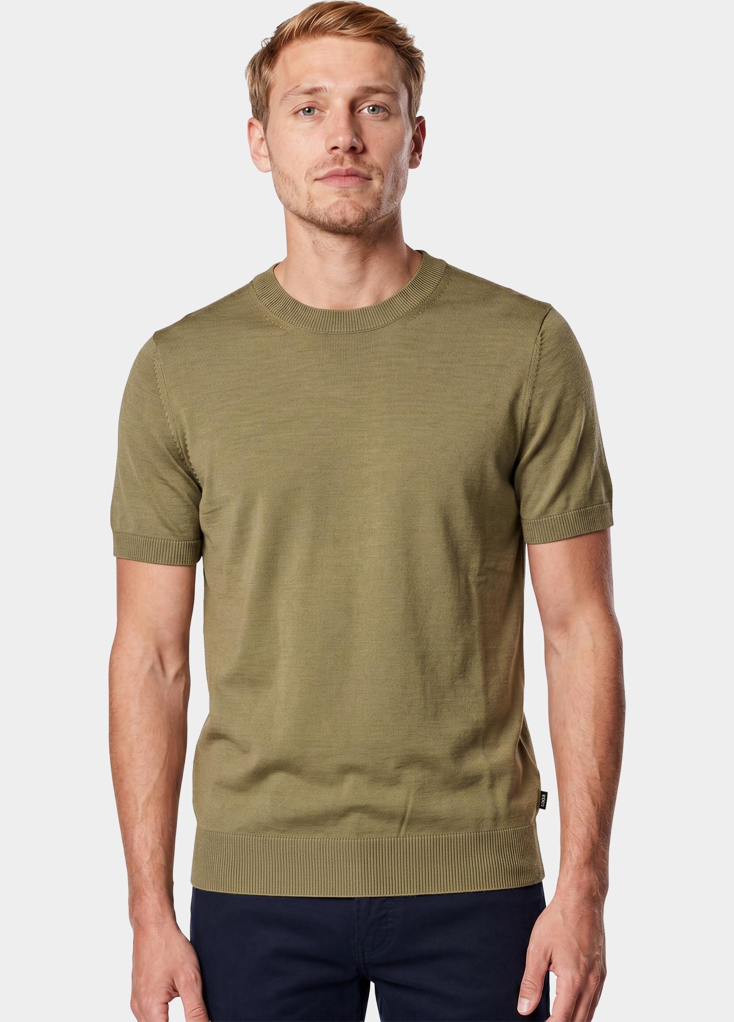 BOSS Black T-shirt heren Groen H-Umauro 10278963 01 50560476/252