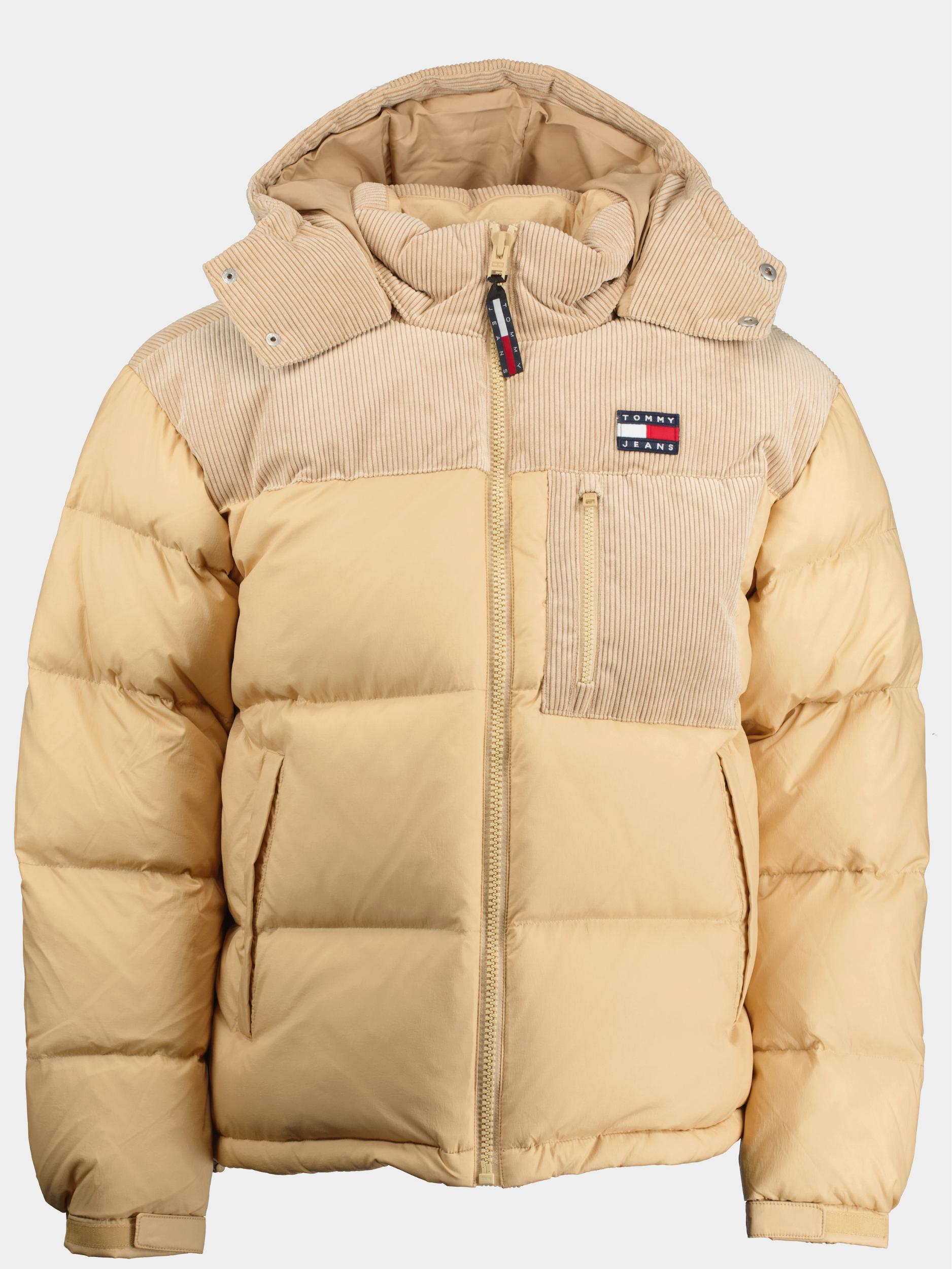 Tommy Jeans Winterjack Beige TJM Cord Mix Alaska Puffer DM0DM17229/AB0