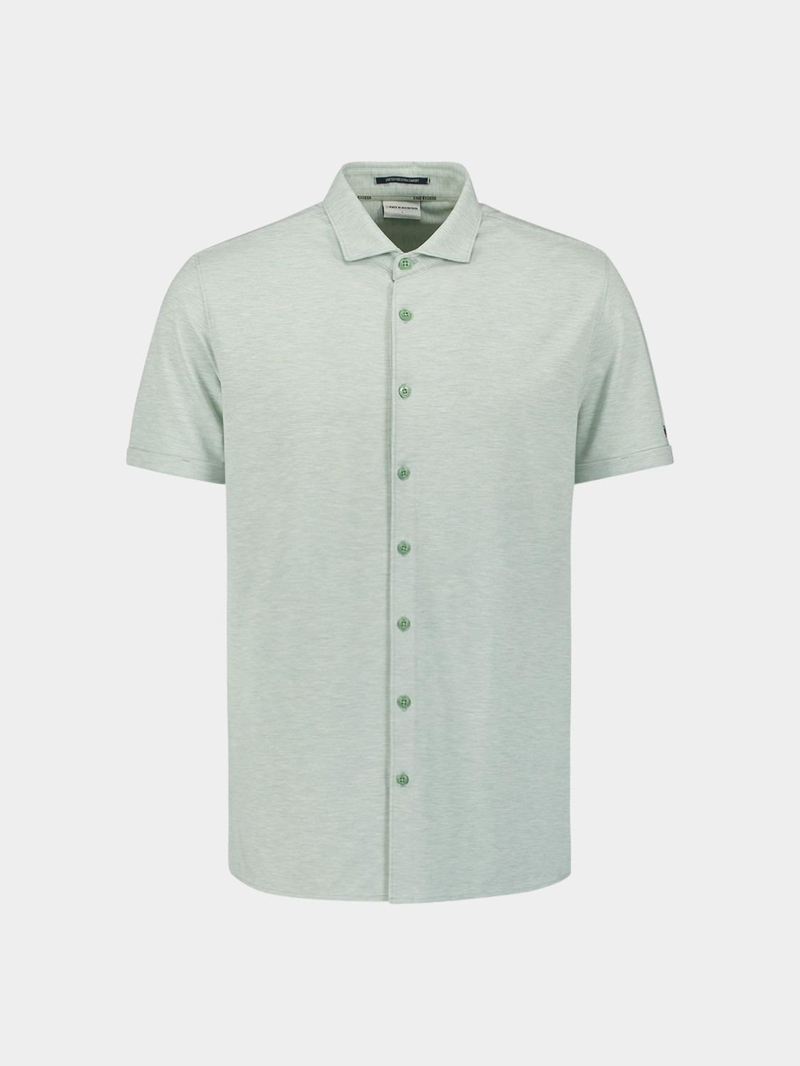 No Excess Casual hemd korte mouw Groen  27420381/058