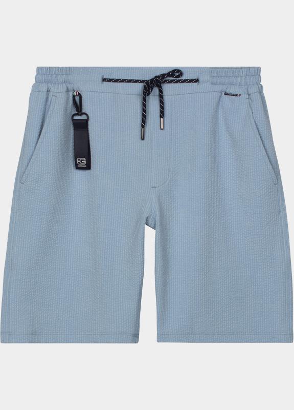 Giordano Korte Broek heren Blauw Sassari short Technical Plain 611105/61