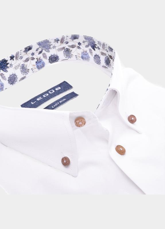 Ledub Business hemd korte mouw Wit  0701934/910-910-000