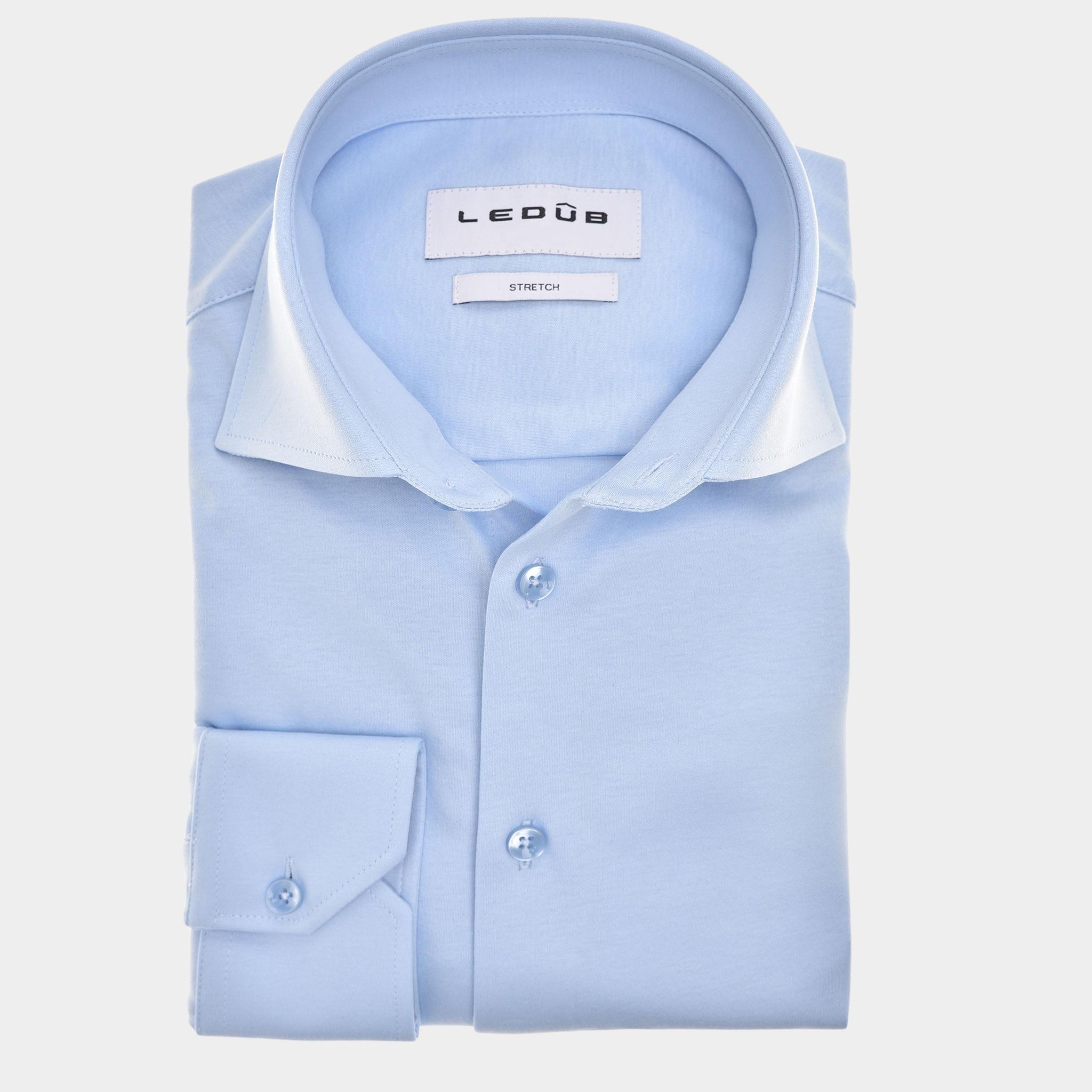Ledub Business hemd lange mouw Blauw  0143000/125-000-000