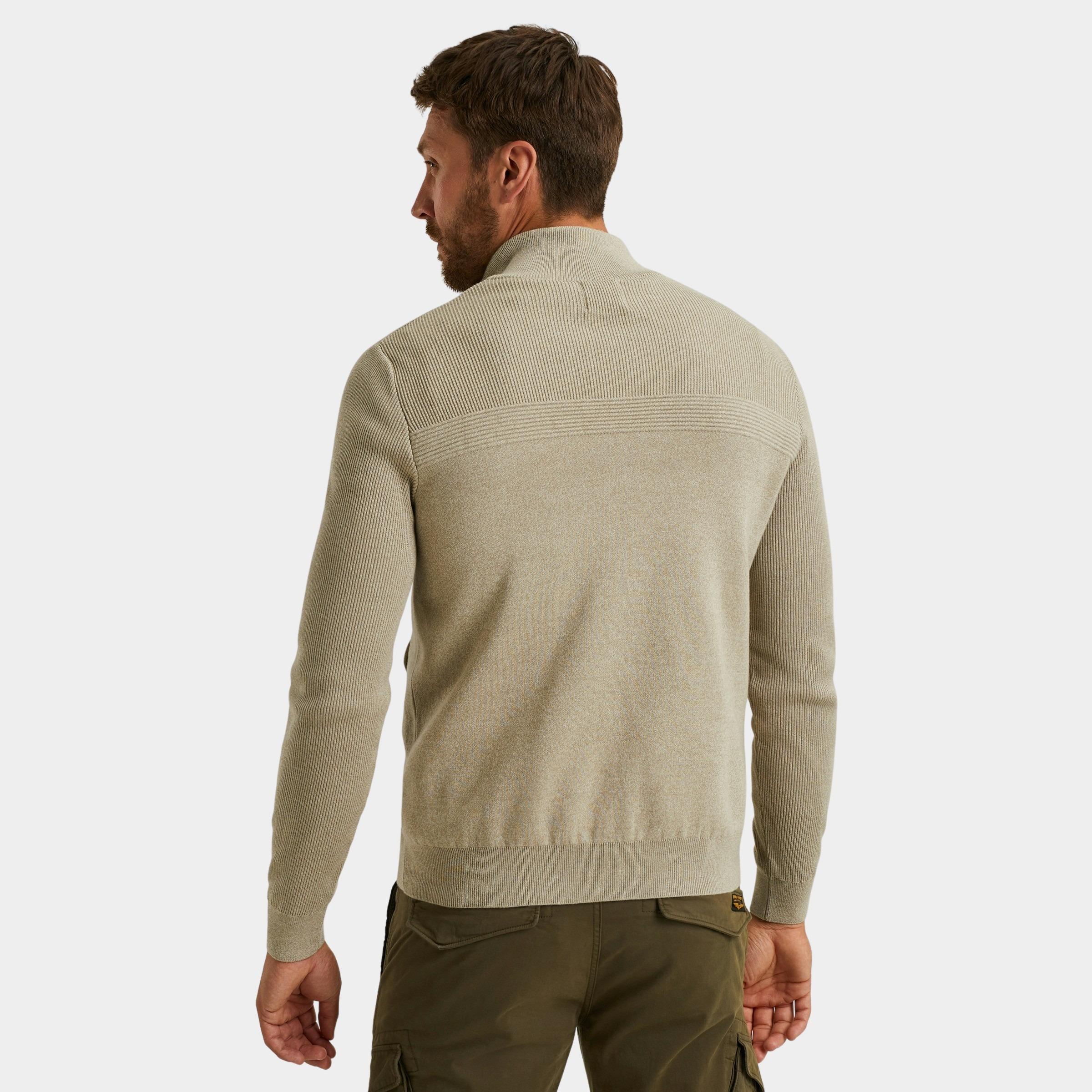 PME Legend Vest Beige Zip jacket cotton double face PKC2509368/8011