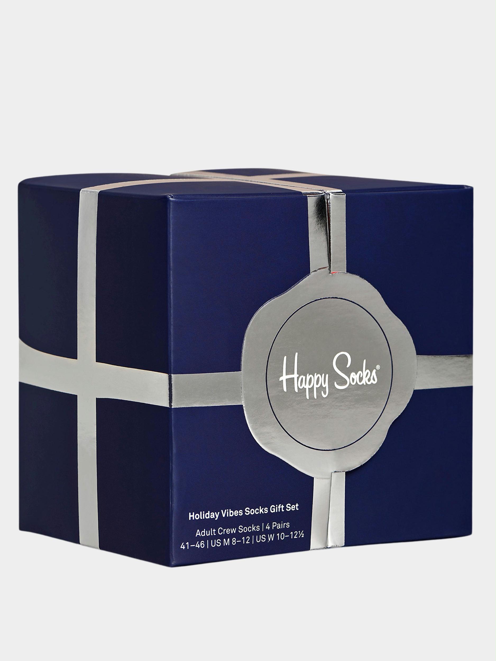 adopteren Meander datum Happy Socks Cadeaubox Sokken Multi 4-Pack Holiday Vibes Gift Set  XHBG09/4300 | Bos Men Shop