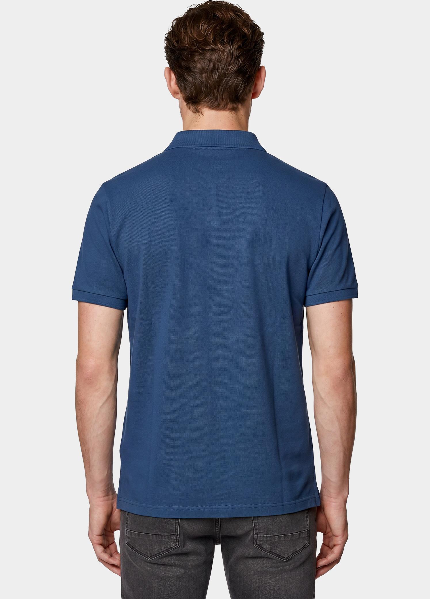 Born With Appetite Polo heren Blauw Arto Polo BWA25108AR22/268 jeans blue