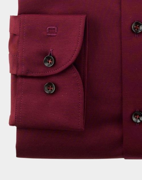 Olymp Business hemd lange mouw Rood 2008/64 Hemden 200864/37
