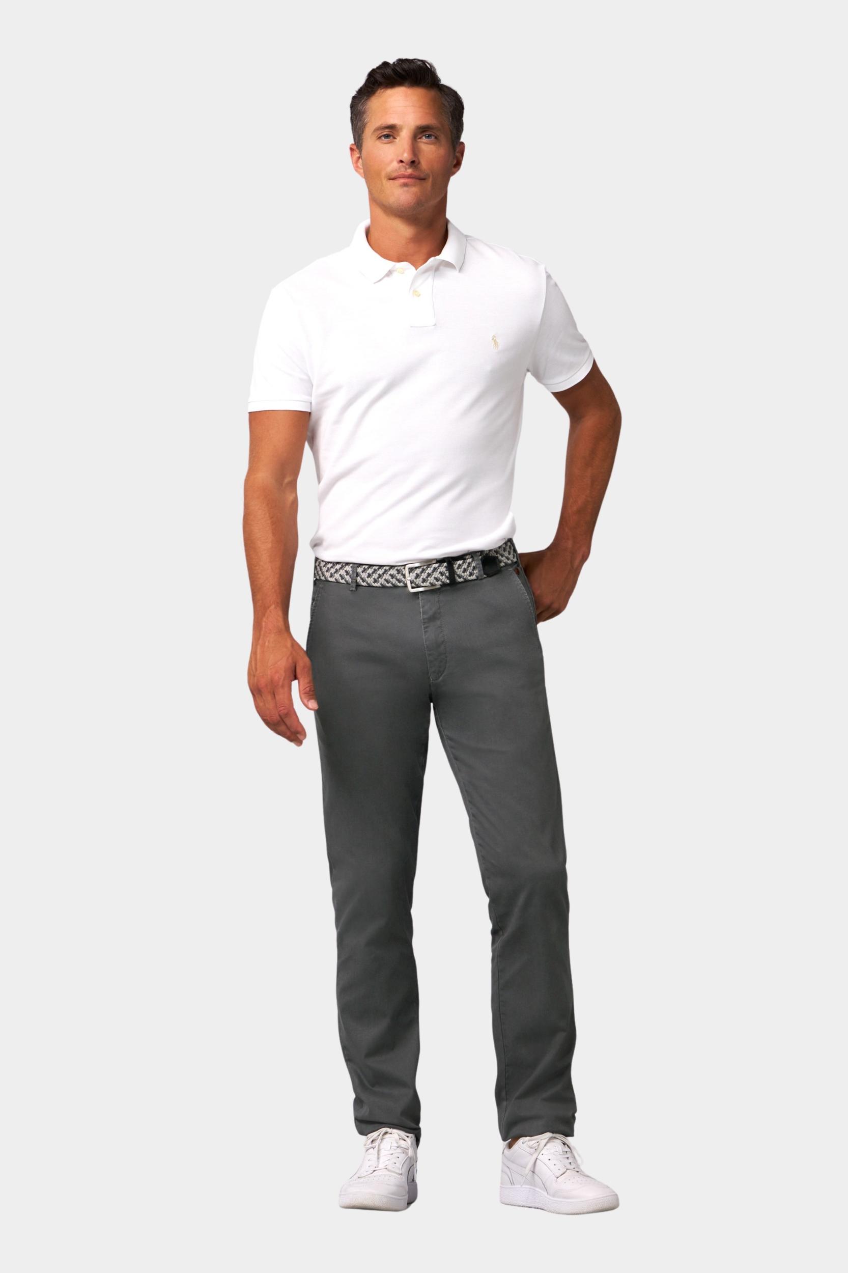 Meyer Katoenen Broek Grijs ROMA Art.1-5058 1151505800/07