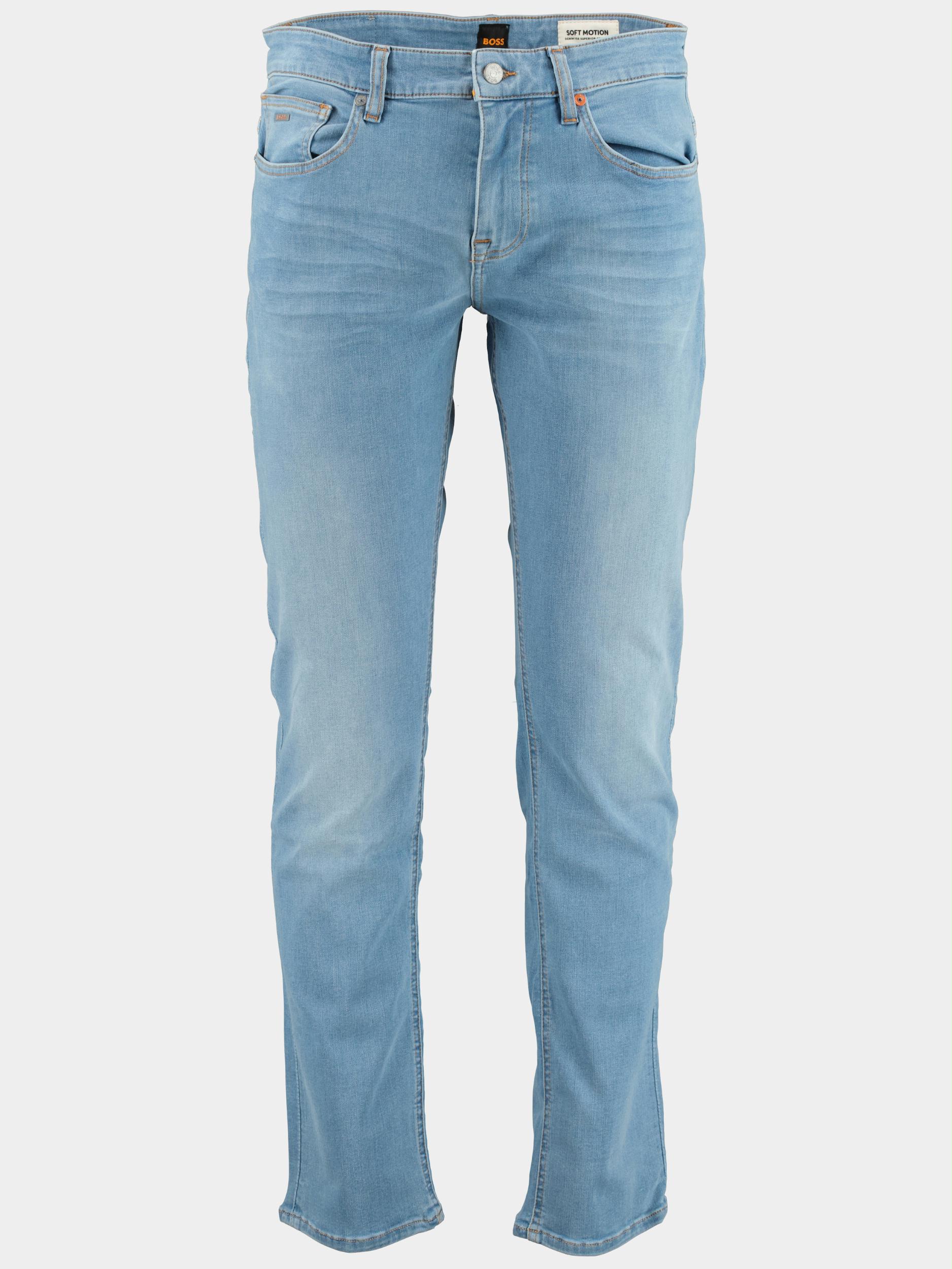 BOSS Orange 5-Pocket Jeans Blauw Delaware BC-L-P 10241147 03 50488327/432