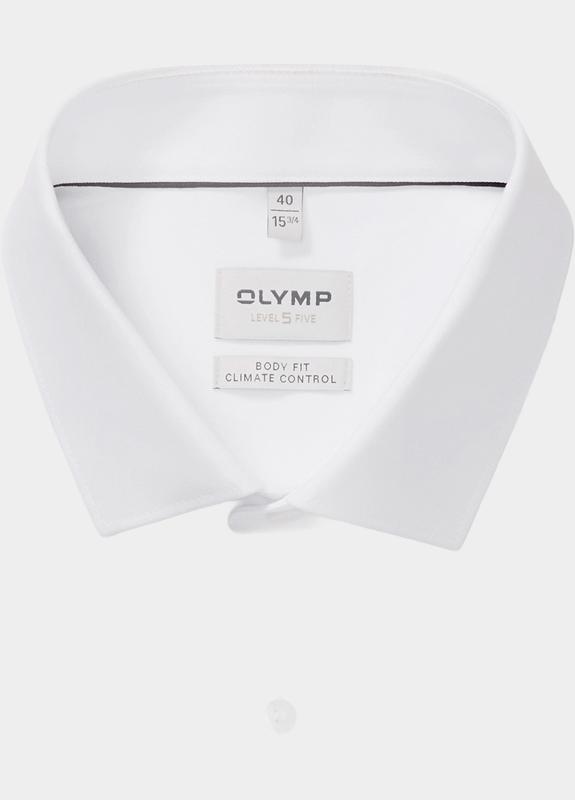 Olymp Overhemd extra lange mouw Wit Level 5 073469/00