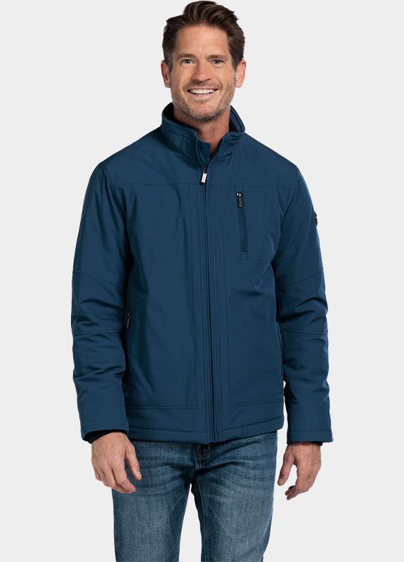 Baileys Winterjack Blauw Jacket Zipped sidepockets 522370/67