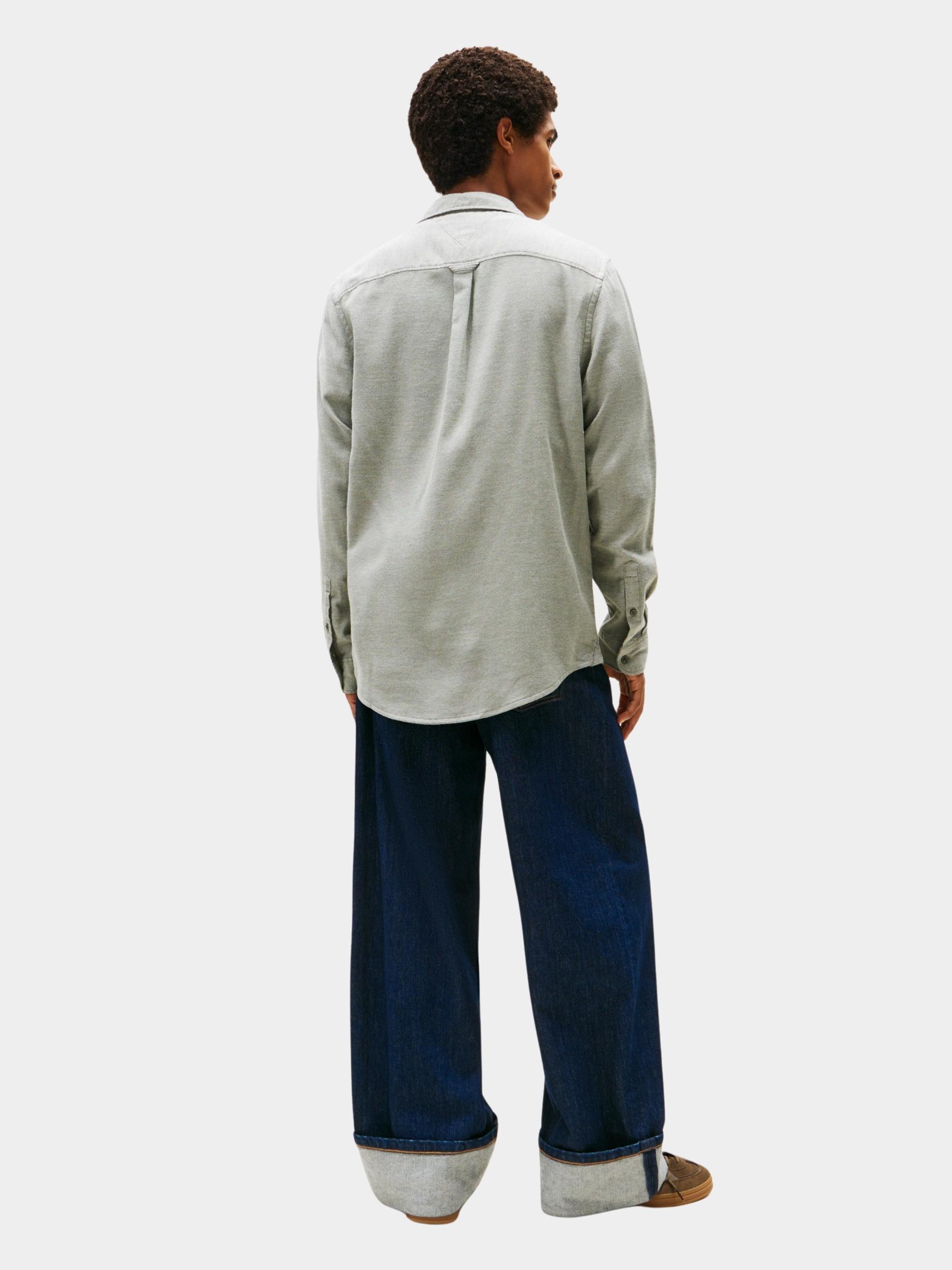 Tommy Jeans Overshirt Groen TJM REG FLANNEL SHIRT EXT DM0DM22023/MRH