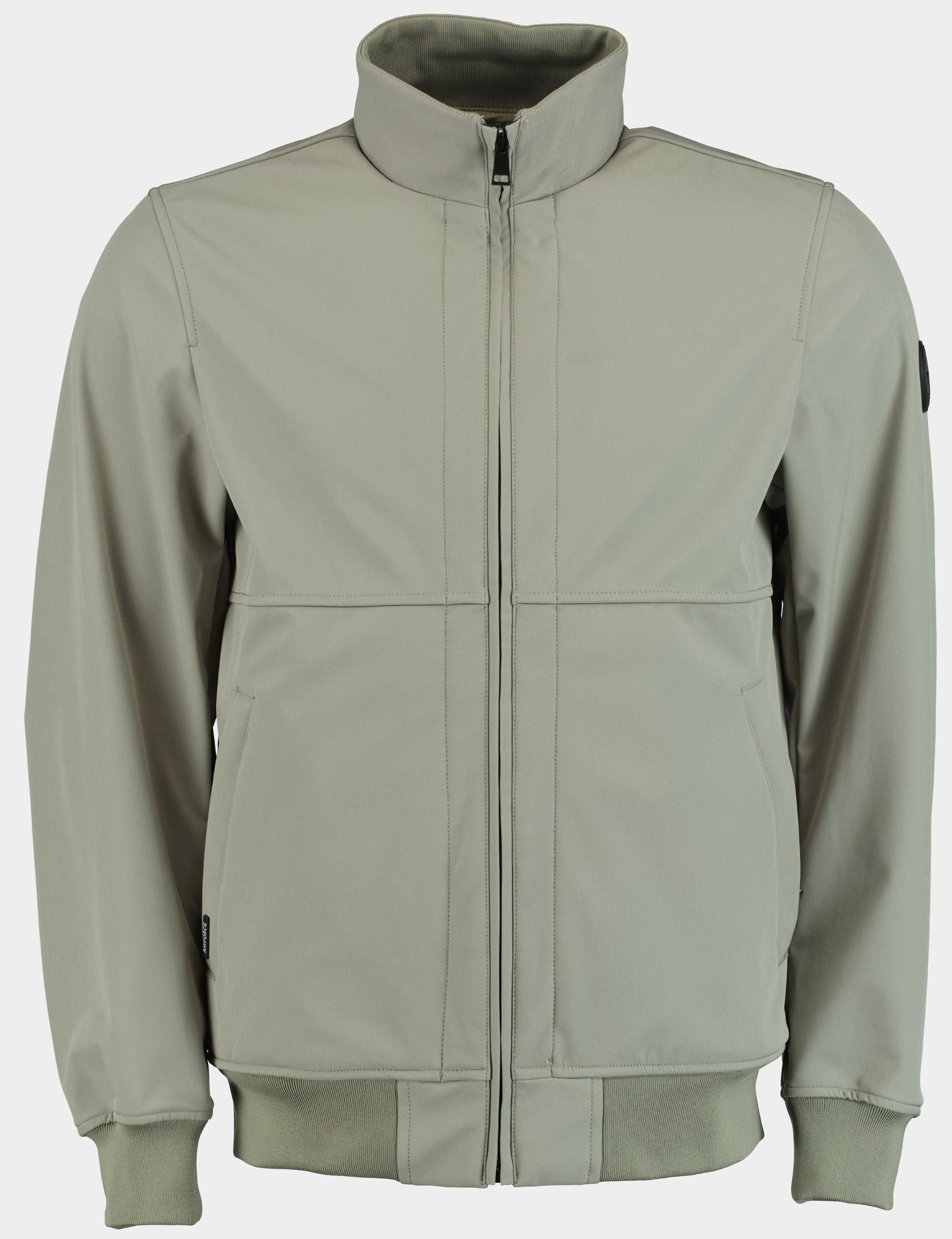 Airforce Softshell Groen Softshell jacket HRM0576-SS25/643