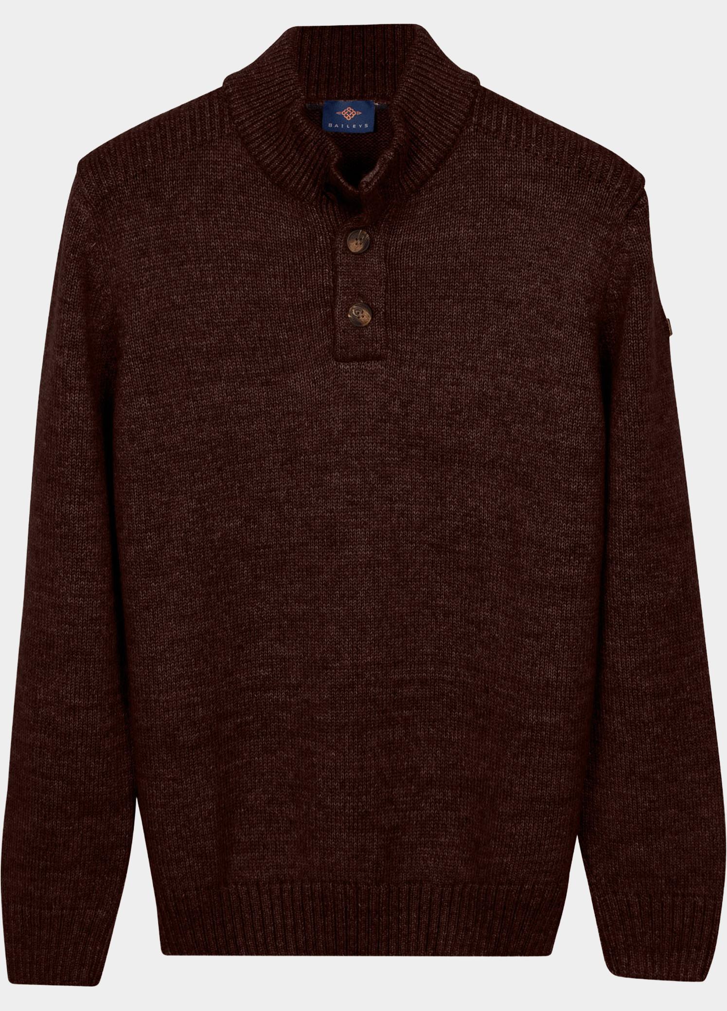 Baileys Half Zip Rood Buttons  5gg 628459/382