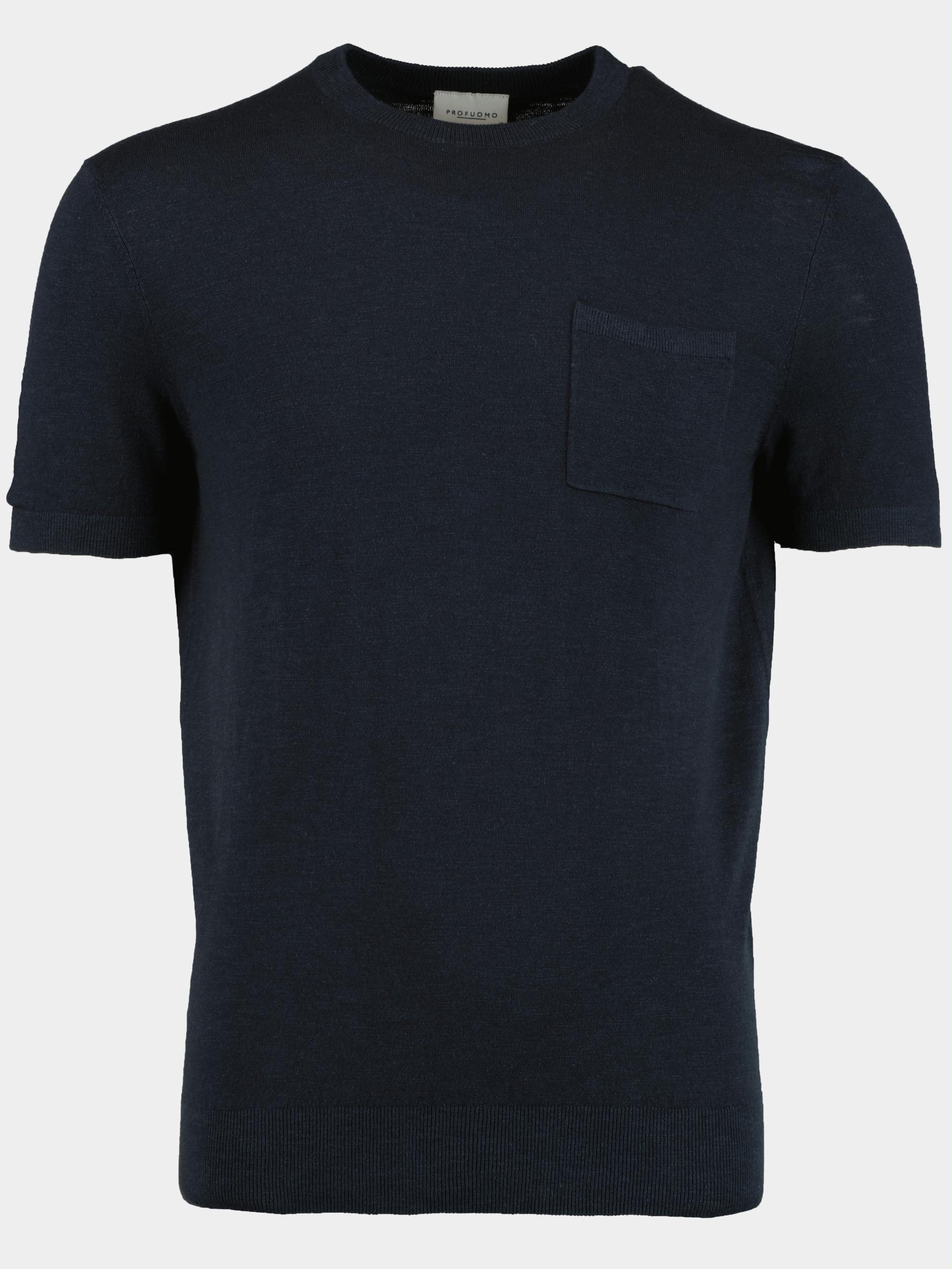Profuomo Pullover Blauw  PPUJ10030C/P