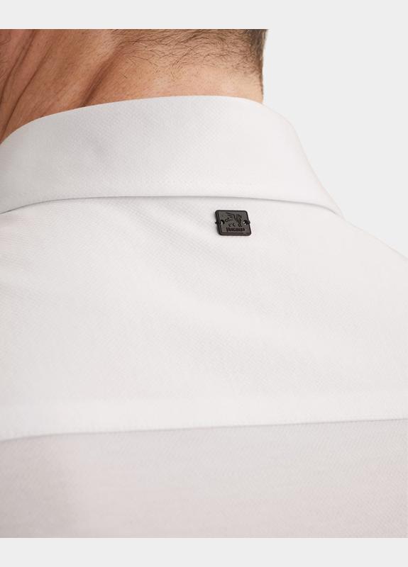 Vanguard Casual hemd korte mouw Wit Short Sleeve Shirt Jersey VSIS2603231/7003