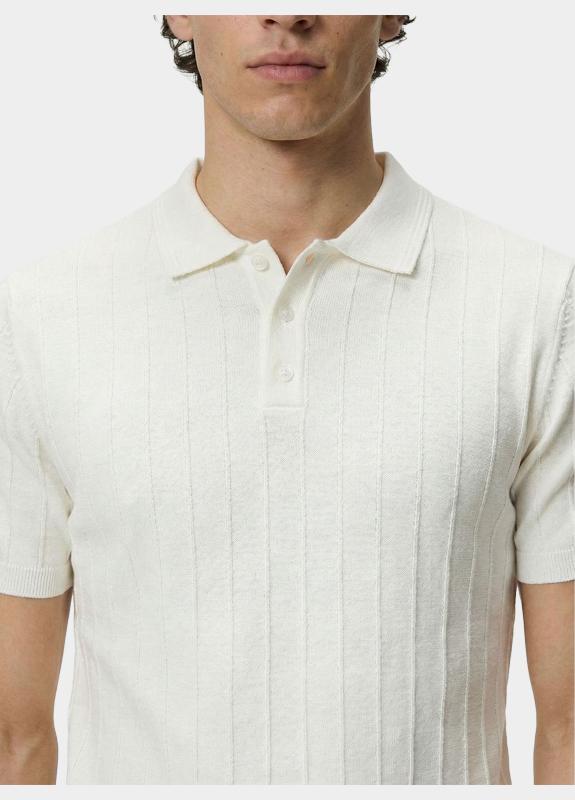 Bos Polo heren Wit  323/8002 Off White