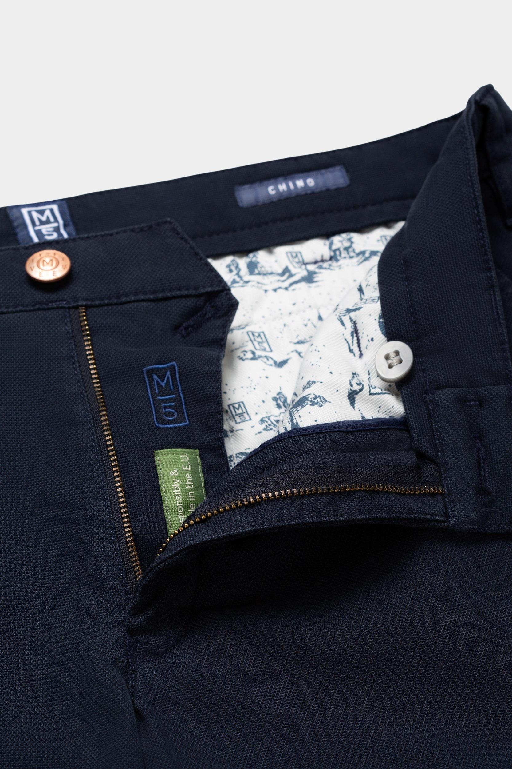 Meyer Katoenen Broek Blauw CHINO Art.2-6171 3642617100/18