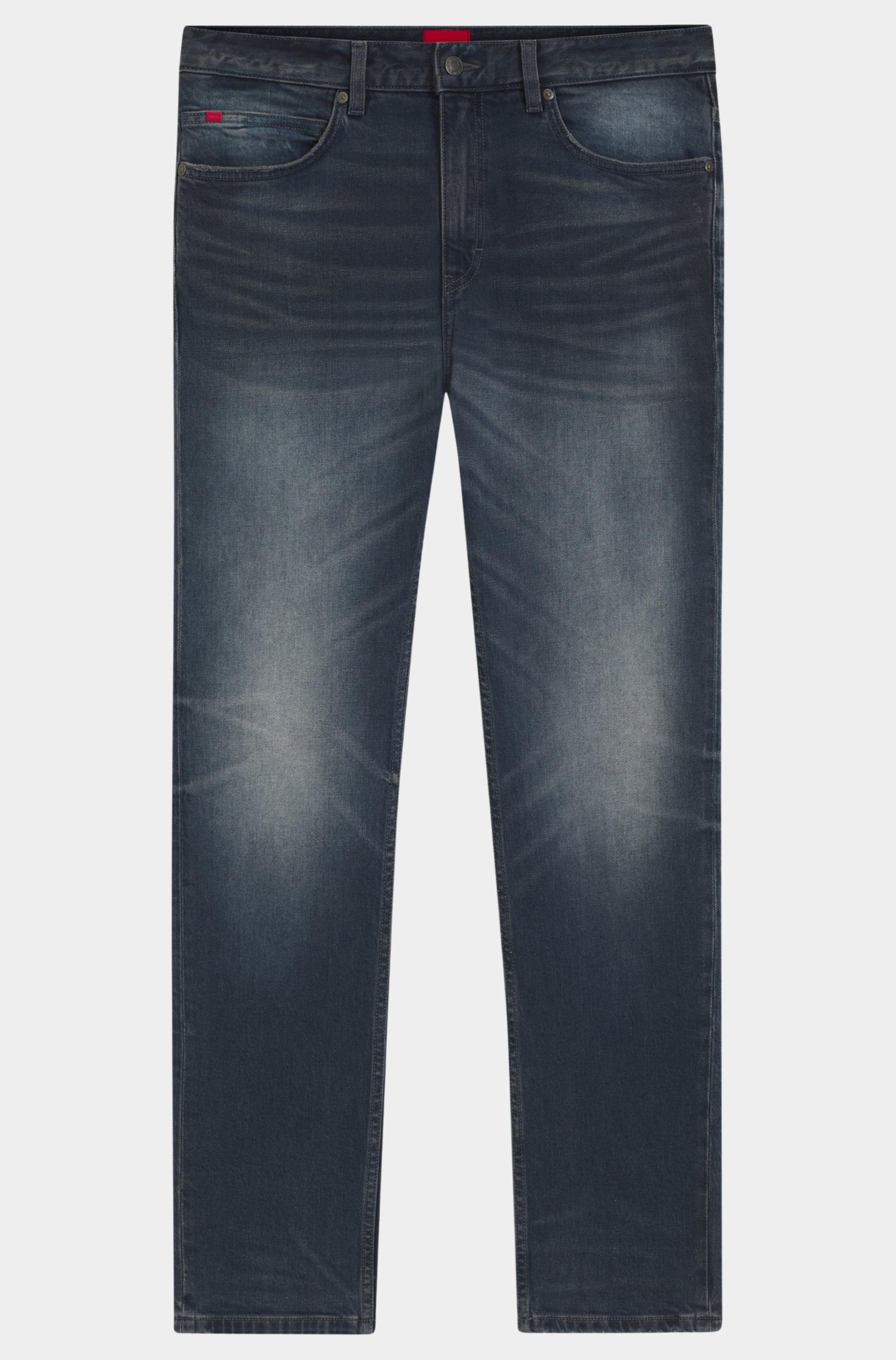 HUGO Red 5-Pocket Jeans Blauw HUGO 708 10274721 01 50547256/420