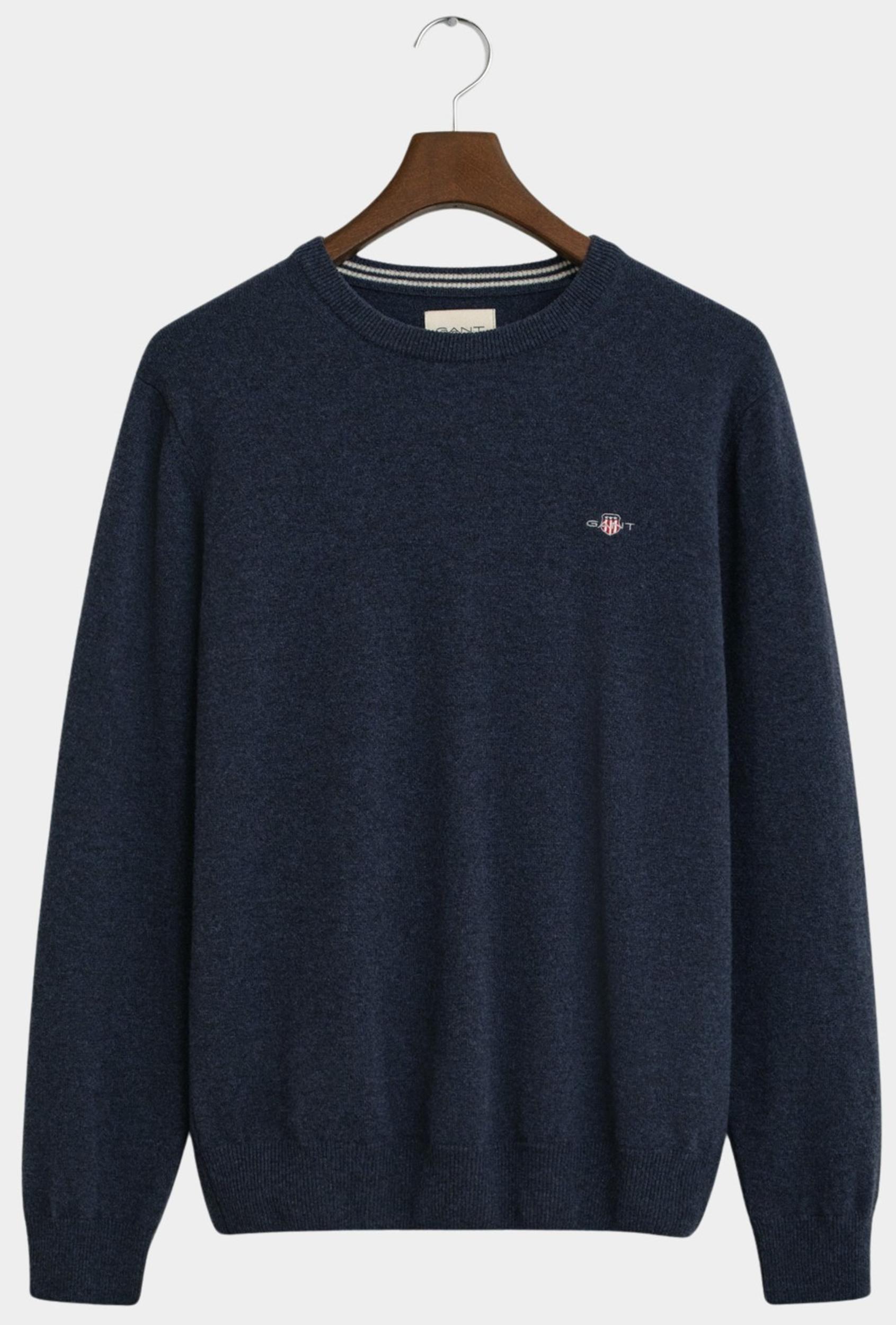 Gant Pullover Blauw SUPERFINE LAMBSWOOL C-NECK 87211/480