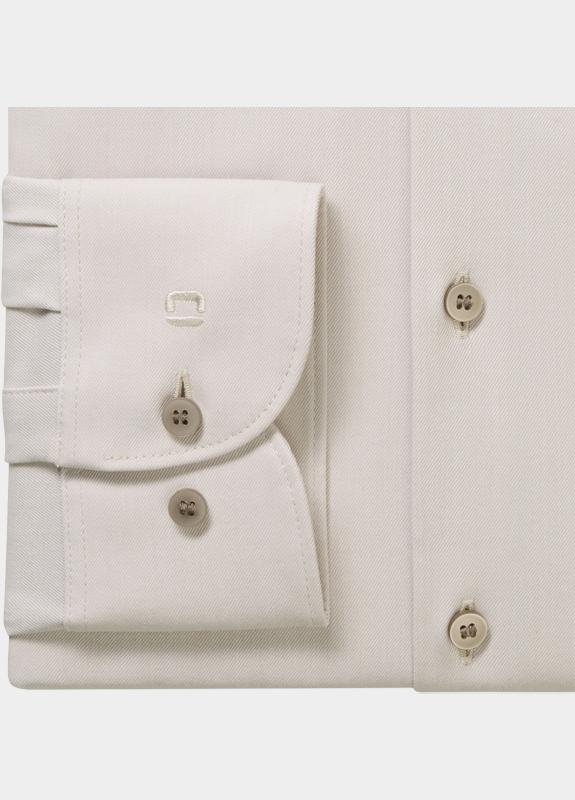 Olymp Zakelijk overhemd heren Beige Level Five 24/Seven 073464/21